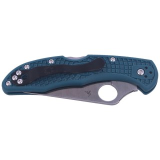 Nóż składany Spyderco Delica 4 FRN Blue, K390 Plain (C11FPK390) Spyderco Inc.