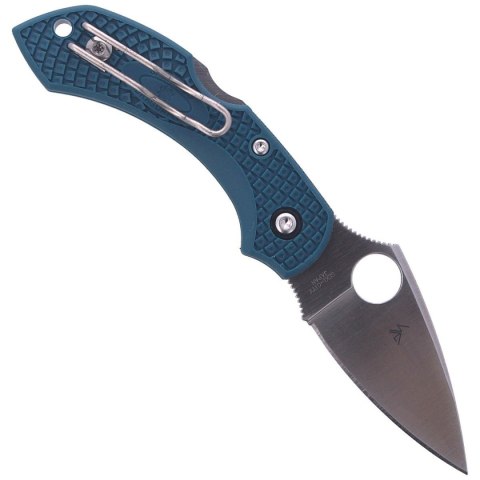 Nóż składany Spyderco Dragonfly 2 Lightweight Blue FRN, Satin K390 by Sal Glesser (C28FP2K390) Spyderco Inc.
