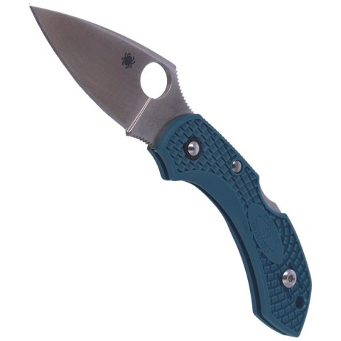 Nóż składany Spyderco Dragonfly 2 Lightweight Blue FRN, Satin K390 by Sal Glesser (C28FP2K390) Spyderco Inc.