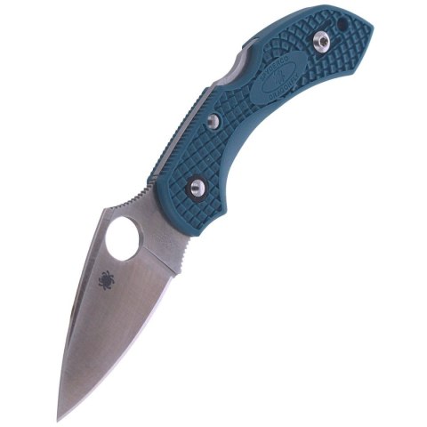 Nóż składany Spyderco Dragonfly 2 Lightweight Blue FRN, Satin K390 by Sal Glesser (C28FP2K390) Spyderco Inc.
