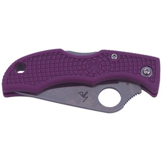 Nóż składany Spyderco Ladybug 3 FRN Purple Plain (LPRP3) Spyderco Inc.