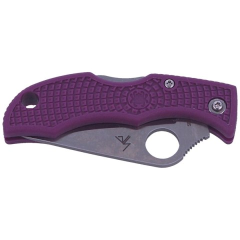 Nóż składany Spyderco Ladybug 3 FRN Purple Plain (LPRP3) Spyderco Inc.