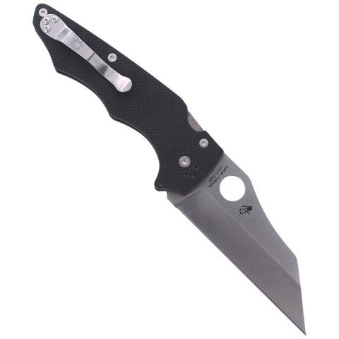 Nóż składany Spyderco YoJumbo Black G10, Satin CPM S30V by Michael Janich (C253GP) Spyderco Inc.
