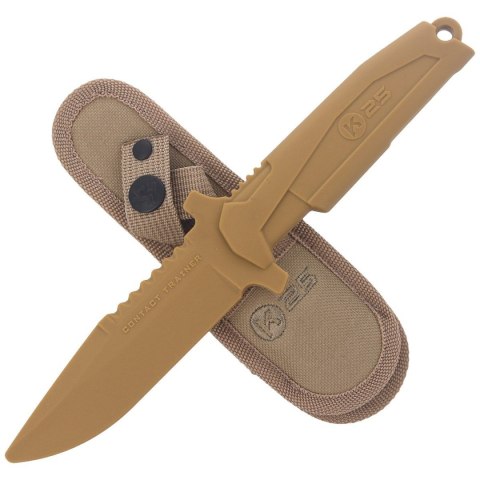 Nóż treningowy K25 Contact Trainer, Tan Rubber (32464) K25 by Martinez Albainox