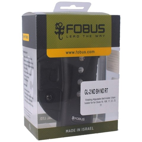 Kabura Fobus Glock 17, 19, 19X, 22, 23, 25, 31, 32, 34, 35, 41 (GL-2 ND BH ND RT) Fobus