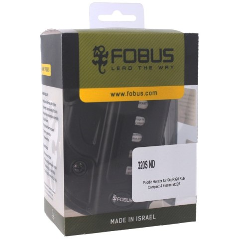 Kabura Fobus Sig/Sauer P320/P250, Ruger, Savage, Girsan, Bersa (320S ND) Fobus
