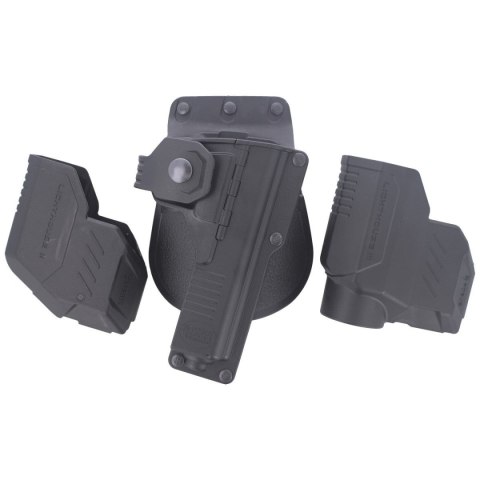 Kabura, osłony na latarkę, laser Fobus S&M, IWI, Taurus, Canik (RBT19 RT Bundle) Fobus