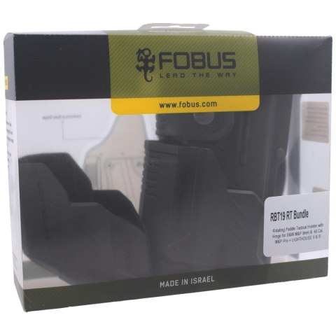 Kabura, osłony na latarkę, laser Fobus S&M, IWI, Taurus, Canik (RBT19 RT Bundle) Fobus
