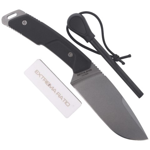 Nóż Extrema Ratio Sethlans Black G10, Stone Washed N690 by Daniele Dal Canto (04.1000.0463/SW/DW) Extrema Ratio