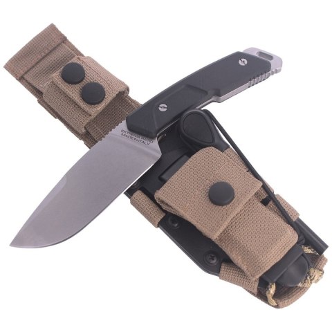 Nóż Extrema Ratio Sethlans Black G10, Stone Washed N690 by Daniele Dal Canto (04.1000.0463/SW/DW) Extrema Ratio