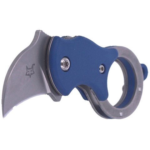 Nóż składany FOX Karambit Mini-KA FRN Blue, Bead Blasted (FX-535 BL) FOX