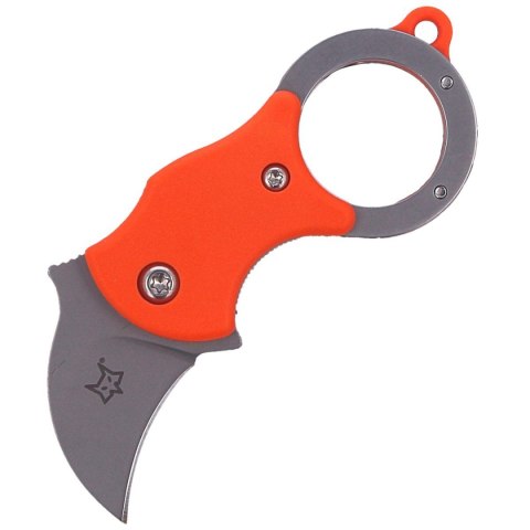 Nóż składany FOX Karambit Mini-KA FRN Orange, Bead Blasted (FX-535 O) FOX
