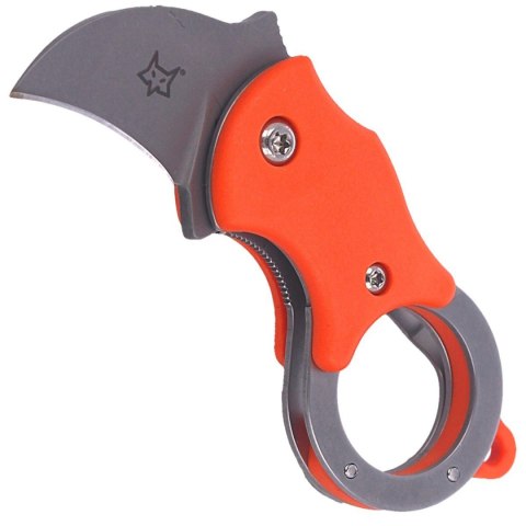 Nóż składany FOX Karambit Mini-KA FRN Orange, Bead Blasted (FX-535 O) FOX