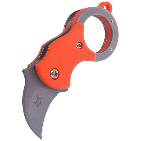 Nóż składany FOX Karambit Mini-KA FRN Orange, Bead Blasted (FX-535 O) FOX