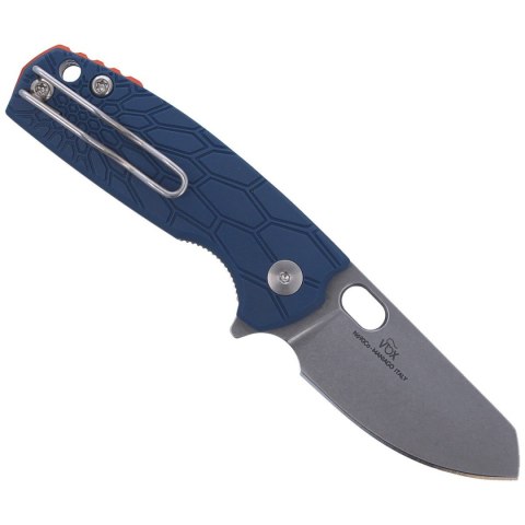 Nóż składany Fox Baby Core FRN Blue, Stonewashed N690 by Jesper Voxnaes (FX-608 BL) FOX