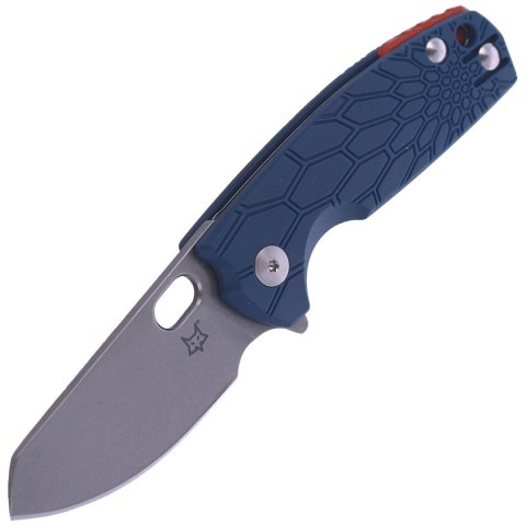 Nóż składany Fox Baby Core FRN Blue, Stonewashed N690 by Jesper Voxnaes (FX-608 BL) FOX