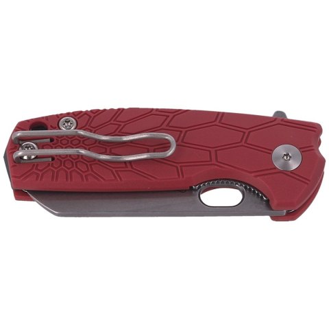 Nóż składany Fox Baby Core FRN Red, Stonewashed N690 by Jesper Voxnaes (FX-608 R) FOX
