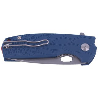 Nóż składany Fox Core FRN Blue, Stonewashed N690 by Jesper Voxnaes (FX-604 BL) FOX