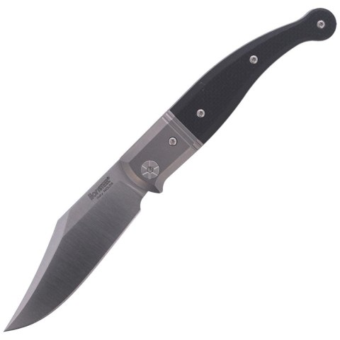 Nóż składany LionSteel Gitano Black G10, Satin Blade (GT01 GBK) LionSteel