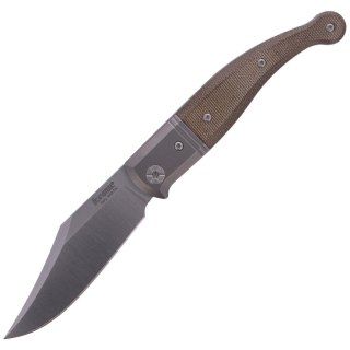Nóż składany LionSteel Gitano Green Canvas, Satin Blade (GT01 CVG) LionSteel
