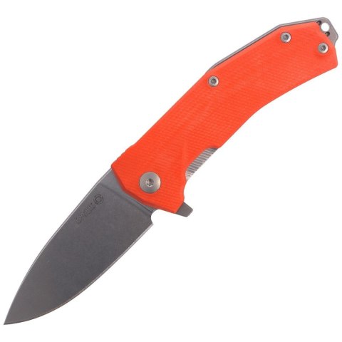 Nóż składany LionSteel KUR G10 Orange, Stonewashed Sleipner by Molletta (KUR OR) LionSteel