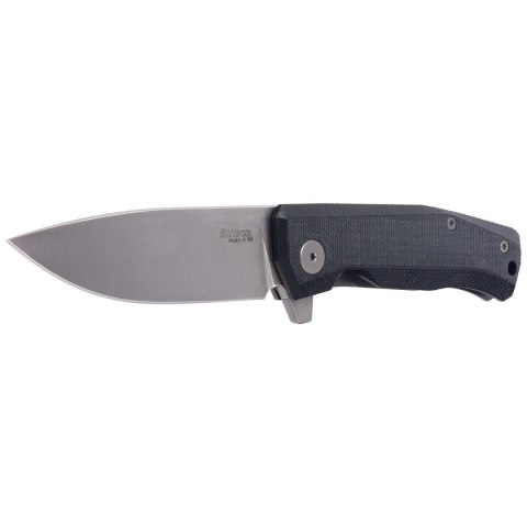 Nóż składany LionSteel Myto Black Canvas, Satin M390 by Molletta ( (MT01 CVB) LionSteel