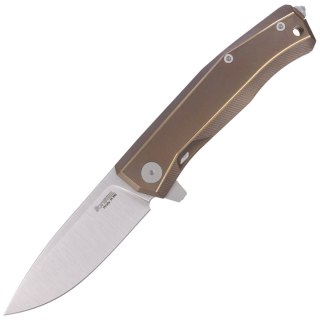 Nóż składany LionSteel Myto Bronze Titanium, Satin M390 by Molletta (MT01 BR) LionSteel