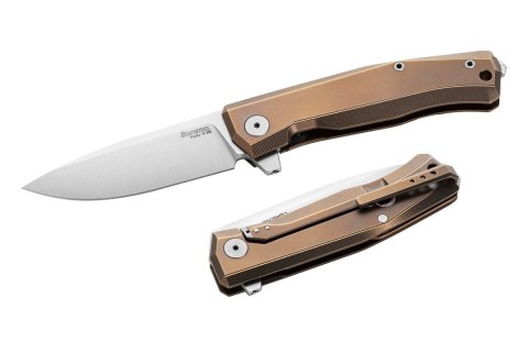 Nóż składany LionSteel Myto Bronze Titanium, Satin M390 by Molletta (MT01 BR) LionSteel