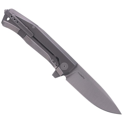 Nóż składany LionSteel Myto Grey Titanium, Satin M390 by Molletta (MT01 GY) LionSteel