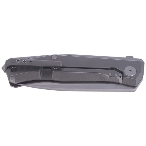 Nóż składany LionSteel Myto Grey Titanium, Satin M390 by Molletta (MT01 GY) LionSteel