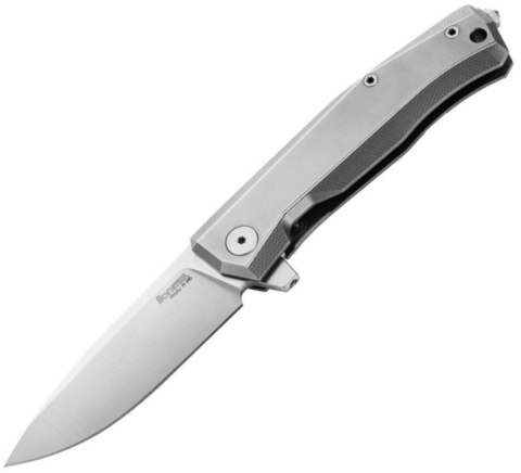 Nóż składany LionSteel Myto Grey Titanium, Satin M390 by Molletta (MT01 GY) LionSteel