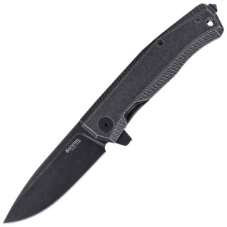 Nóż składany LionSteel Myto Old Black Titanium, PVD Stonewashed M390 by Molletta (MT01B BW) LionSteel