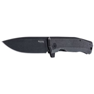 Nóż składany LionSteel Myto Old Black Titanium, PVD Stonewashed M390 by Molletta (MT01B BW) LionSteel