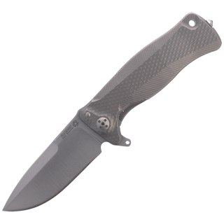 Nóż składany LionSteel SR11 Grey Titanium, Satin Sleipner by Molletta (SR11 G) LionSteel