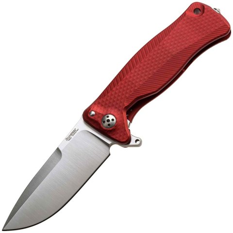 Nóż składany LionSteel SR11A Red Aluminum, Satin Sleipner by Molletta (SR11A RS) LionSteel