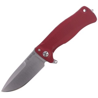 Nóż składany LionSteel SR11A Red Aluminum, Satin Sleipner by Molletta (SR11A RS) LionSteel