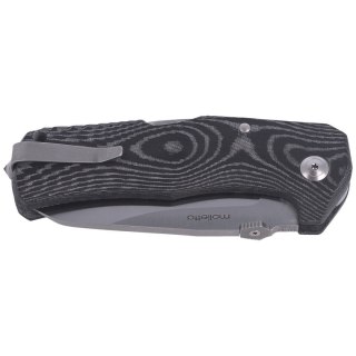 Nóż składany LionSteel TM1 Black Micarta, Satin Sleipner by Molletta (TM1 MS) LionSteel