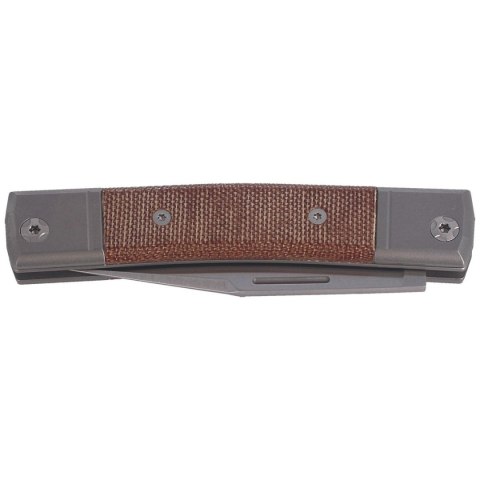 Nóż składany LionSteel bestMAN Natural Micarta, Clip Blade (BM1 CVN) LionSteel