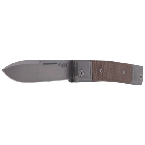 Nóż składany LionSteel bestMAN Natural Micarta, Drop Blade (BM2 CVN) LionSteel