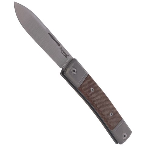 Nóż składany LionSteel bestMAN Natural Micarta, Drop Blade (BM2 CVN) LionSteel