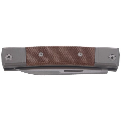 Nóż składany LionSteel bestMAN Natural Micarta, Drop Blade (BM2 CVN) LionSteel