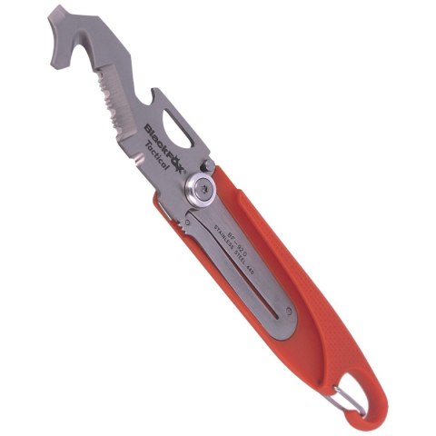 Nóż składany ratowniczy BlackFox Zytel Orange Rescue Folder (BF-92O) FOX