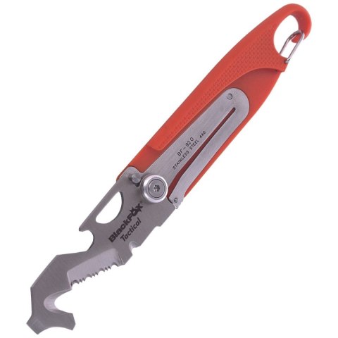 Nóż składany ratowniczy BlackFox Zytel Orange Rescue Folder (BF-92O) FOX