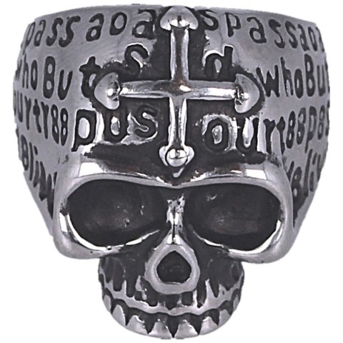 Pierścień Tole 10 Imperial Skull Cross Ring Ø22 (09984-22) Tole10 Imperial by Martinez Albainox