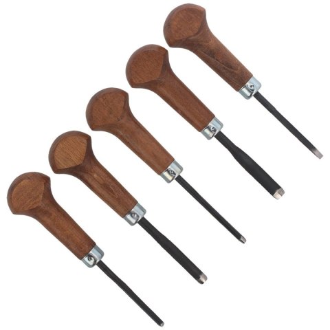 Zestaw 7 dłut rzeźbiarskich do drzeworytu Narex Profi (868300) Narex
