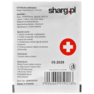 Chusteczka neutralizująca gaz pieprzowy (SHD101V2) Sharg
