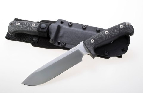 Nóż LionSteel Black Micarta, Satin Blade (M7 MS) LionSteel