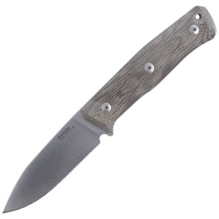 Nóż LionSteel Bushcraft Green Canvas, Satin Blade (B35 CVG) LionSteel