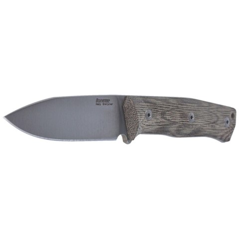 Nóż LionSteel Bushcraft Green Canvas, Satin Blade (B35 CVG) LionSteel