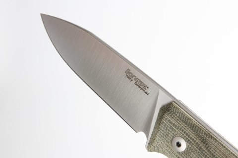 Nóż LionSteel Bushcraft Green Canvas, Satin Blade (B35 CVG) LionSteel
